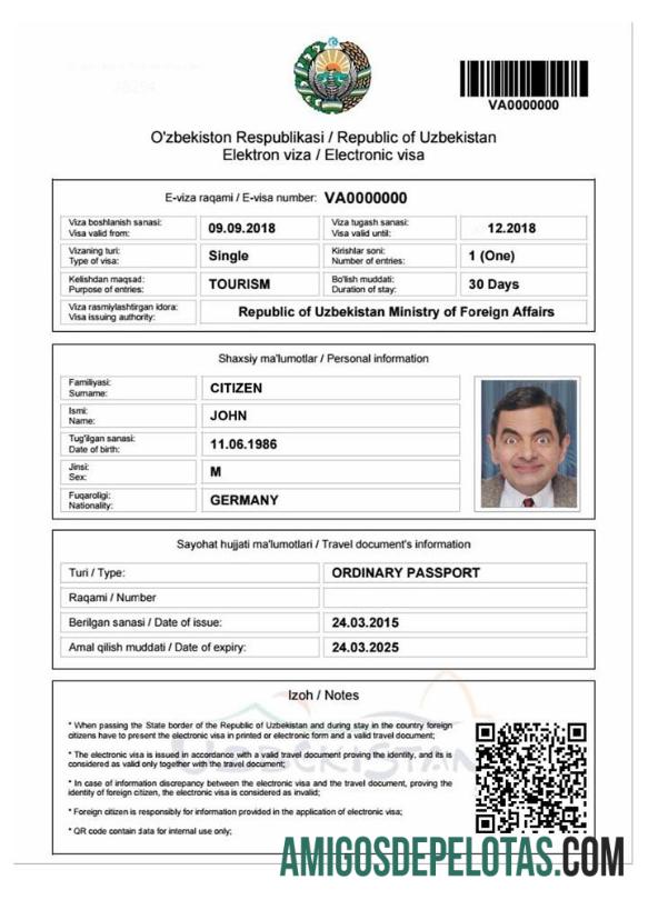 UZBEQUISTÃO E Ver modelo